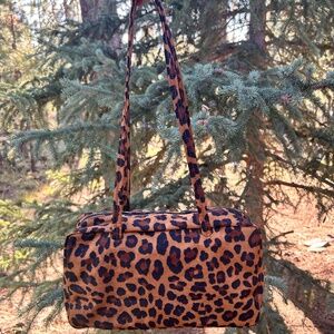 Baggu Bowler Bag Leopard
